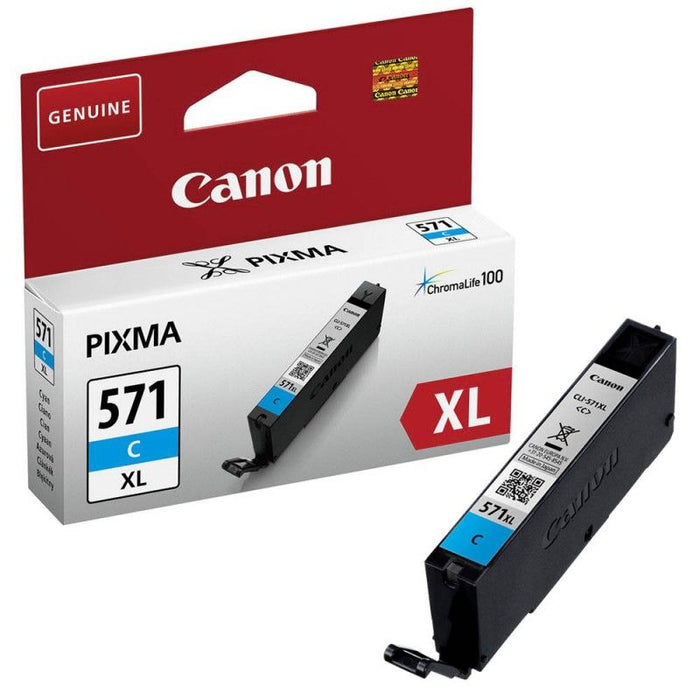 Canon CLI-571C XL Cyan Ink (Original)