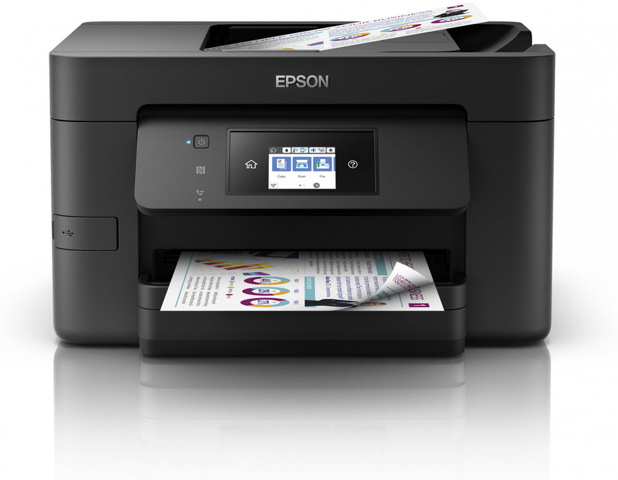 Epson WorkForce Pro WF-4740DTWF MFP Multifunction Duplex Wireless Network 4 in 1 with Print,Copy,Scan and Fax A4 Colour Inkjet Printer