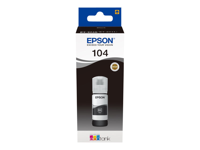 Epson EcoTank 104 Black Ink Bottle C13T00P140