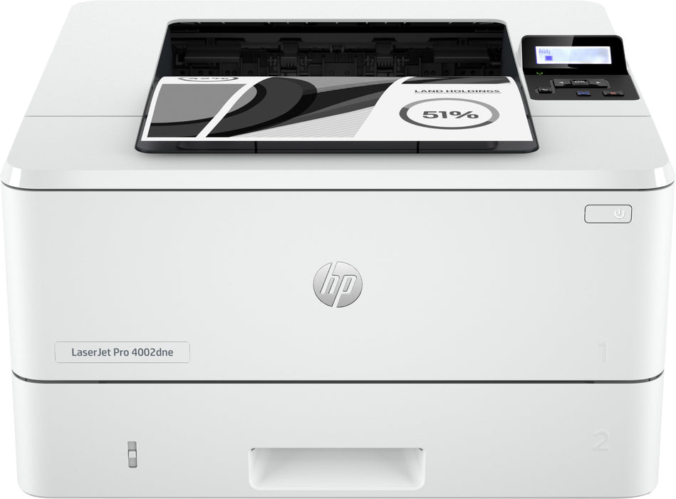 HP LaserJet Pro 4002dne A4 Mono Duplex Network Laser Printer With HP+