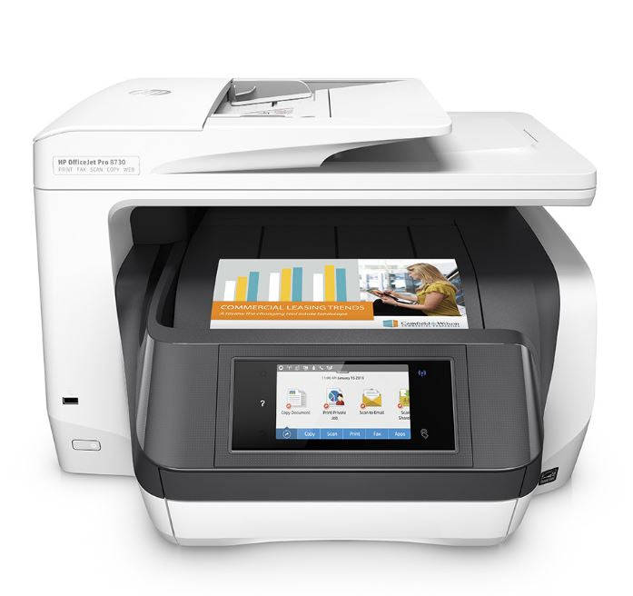 HP OfficeJet Pro 8730 All in One Inkjet Printer