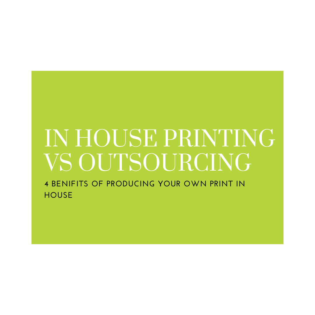 In House Printing vs Outsourcing