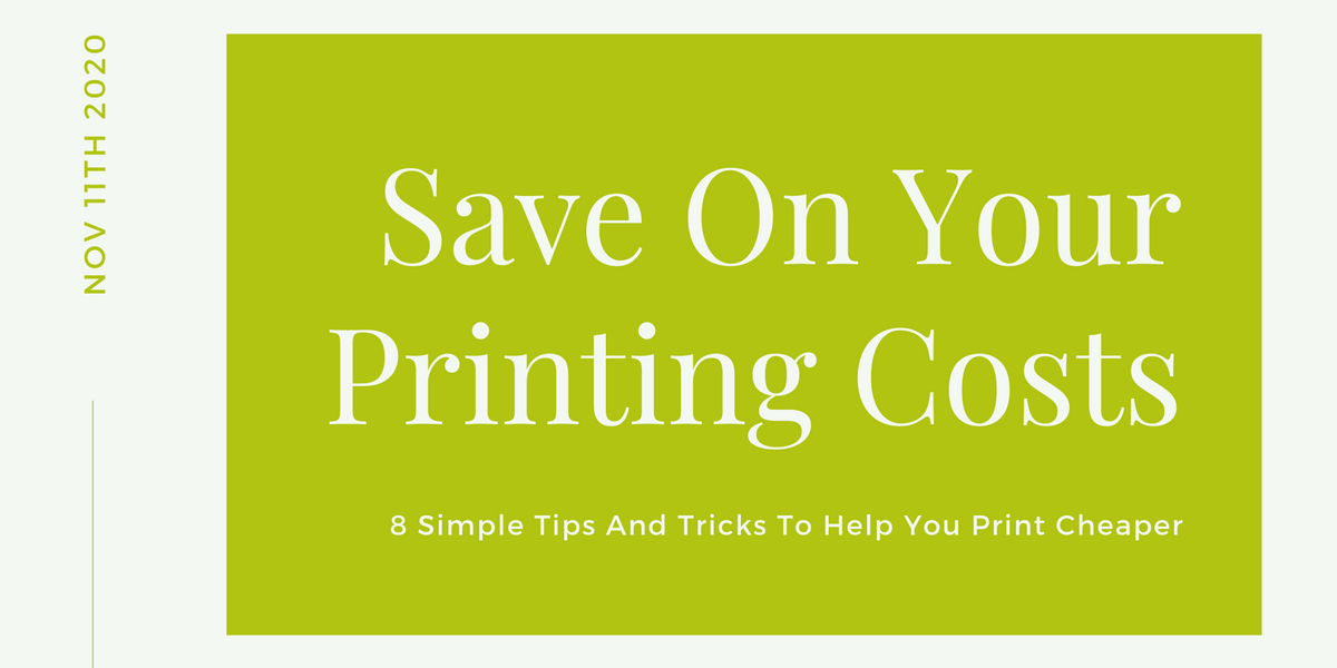 8 Ways To Save On Printing Costs — Cost Per Copy