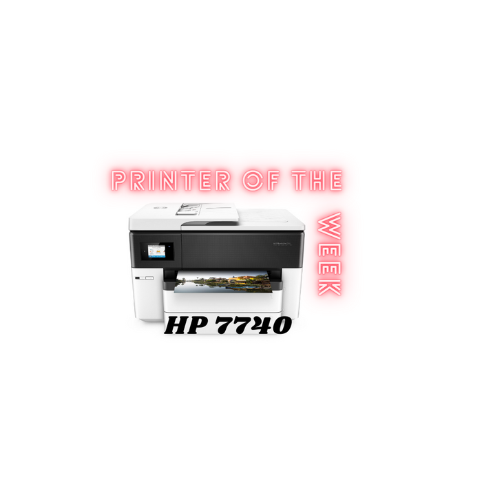 Week 8 - HP OfficeJet Pro 7740: Vibrant Colour (A3)