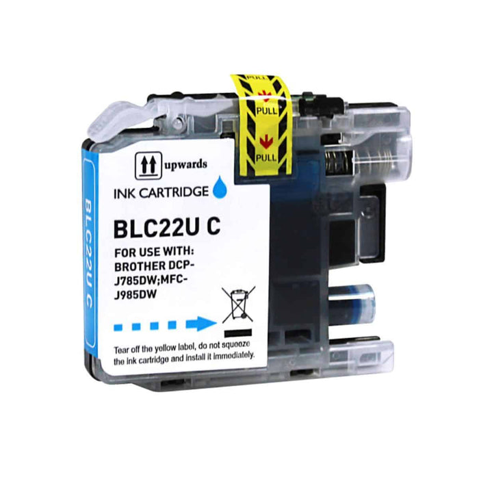 Brother LC-22U C Cyan Ink (Dynamo Compatible)