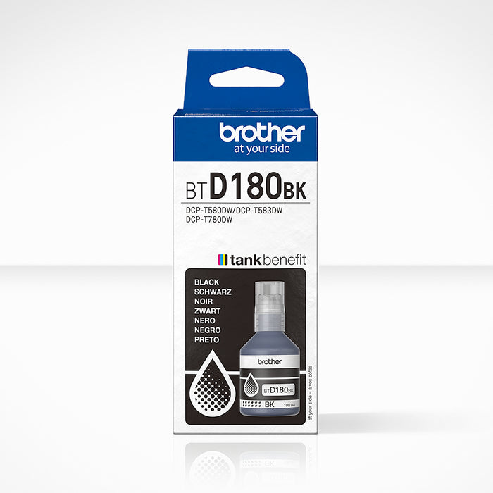 Brother Original BTD180BK Black Refill Ink Bottle