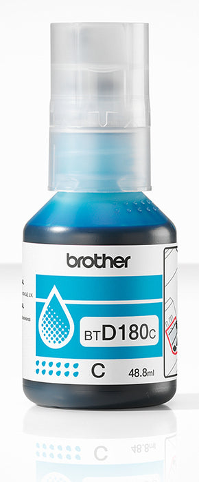 Brother Original BTD180C Cyan Refill Ink Bottle