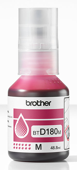 Brother Original BTD180M Magenta Refill Ink Bottle