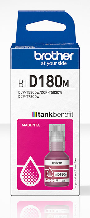 Brother Original BTD180M Magenta Refill Ink Bottle