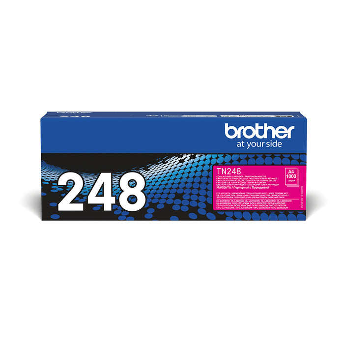Brother TN-248 Magenta Toner Cartridge (Original)