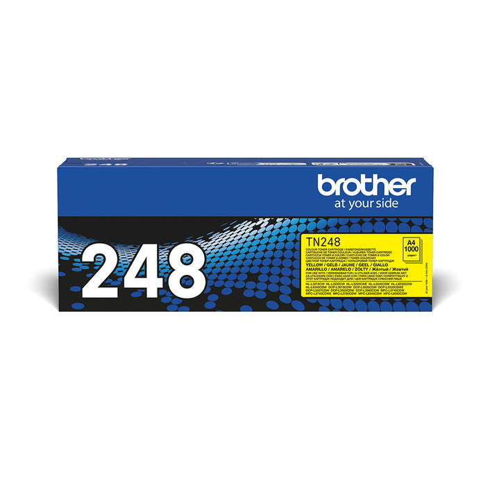 Brother TN-248 Yellow Toner Cartridge (Original)
