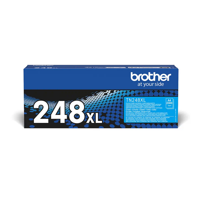 Brother TN-248XL Cyan Toner Cartridge (Original)