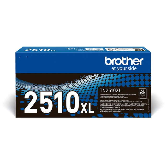 Brother TN-2510XL High Yield Capacity Black Toner (Original)