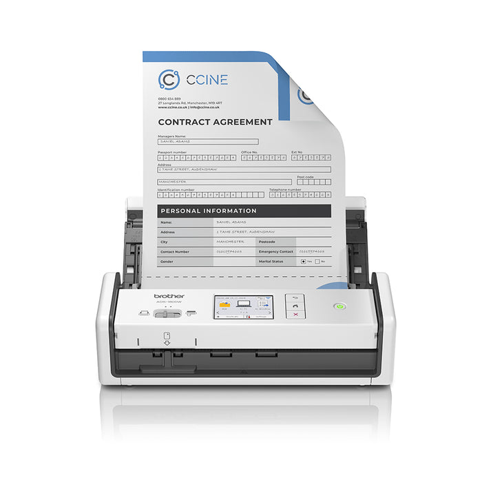 Brother ADS-1800W A4 Portable Scanner