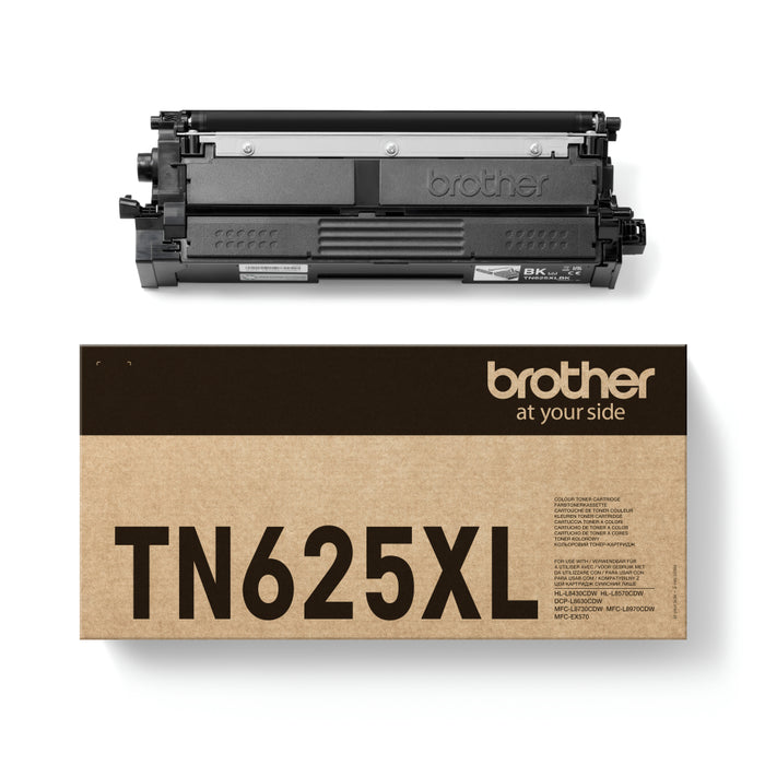 Brother TN-625XLBK — Black Toner Cartridge (High Yield)