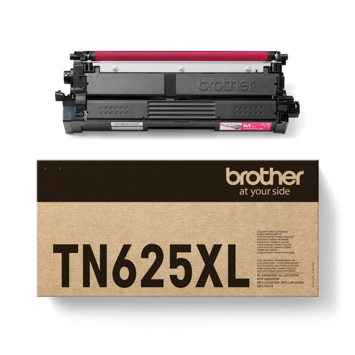 Brother TN-625XLM — Magenta Toner Cartridge (High Yield)