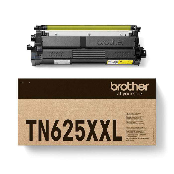 Brother TN-625XXLY — Yellow Toner Cartridge (Extra High Yield)