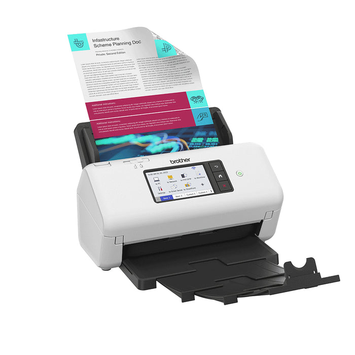 Brother ADS-4700W Network Wireless A4 Scanner