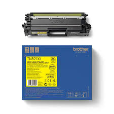 Brother TN-821XLY 9K Yellow Toner Cartridge (Original)