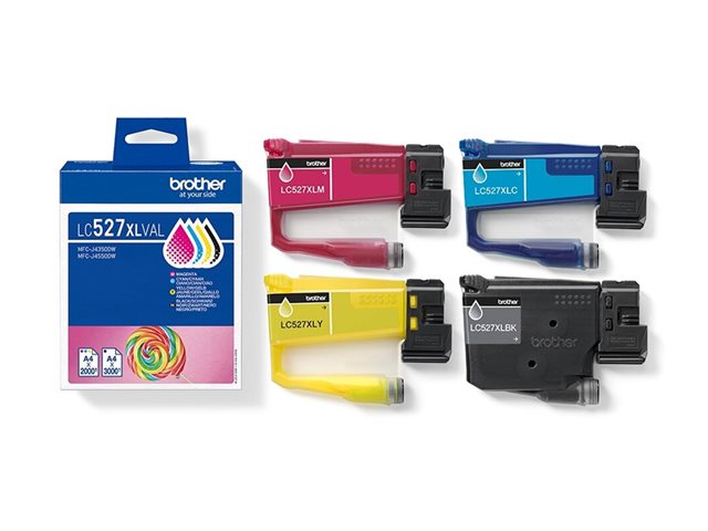 Brother Original LC-527XL Multipack High Yield Ink Cartridge