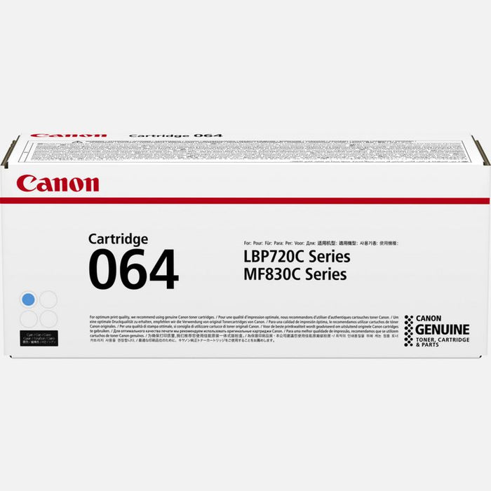 Canon 064 Standard Capacity Cyan Toner (Original)