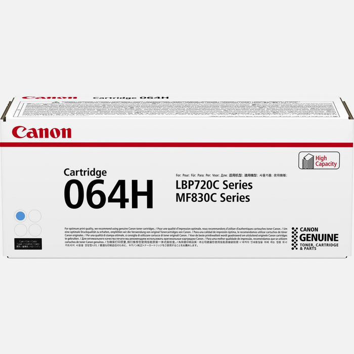 Canon 064H High Capacity Cyan Toner (Original)