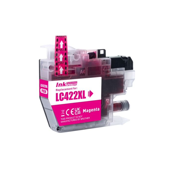 Brother LC-422XLM Magenta Ink (Dynamo Compatible)