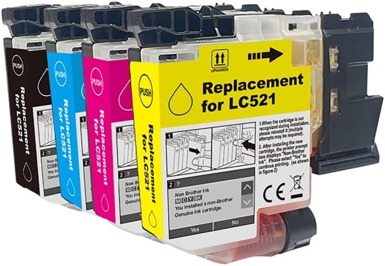 Brother LC-521VAL Multipack Ink Cartridge (Dynamo Compatible)