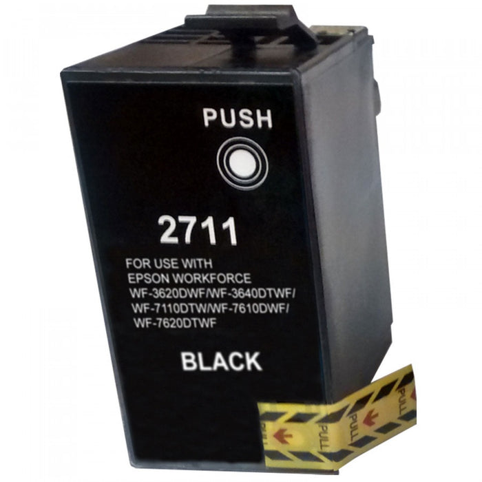 Epson T2711 27XL High Yield Black Ink Cartridge (Dynamo Compatible)