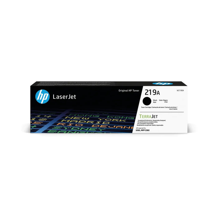 HP 219A W2190A Black Toner Cartridge (original)