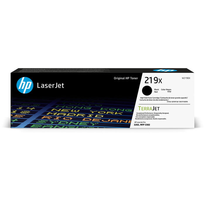 HP 219X W2190X Black Toner Cartridge (original)