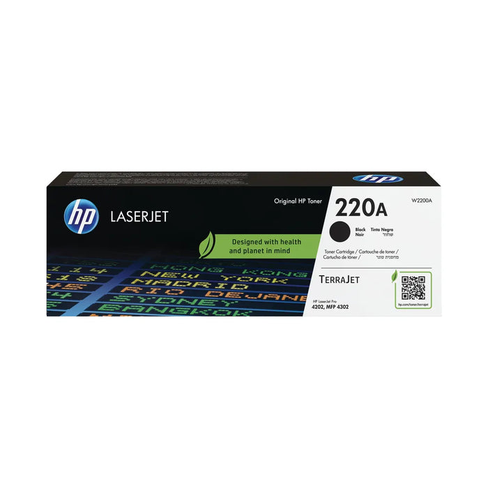 HP 220A W2200A Black Toner Cartridge (original)