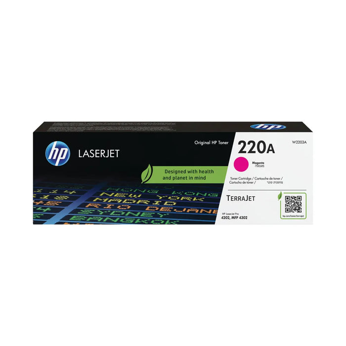 HP 220A W2203A Magenta Toner Cartridge (original)