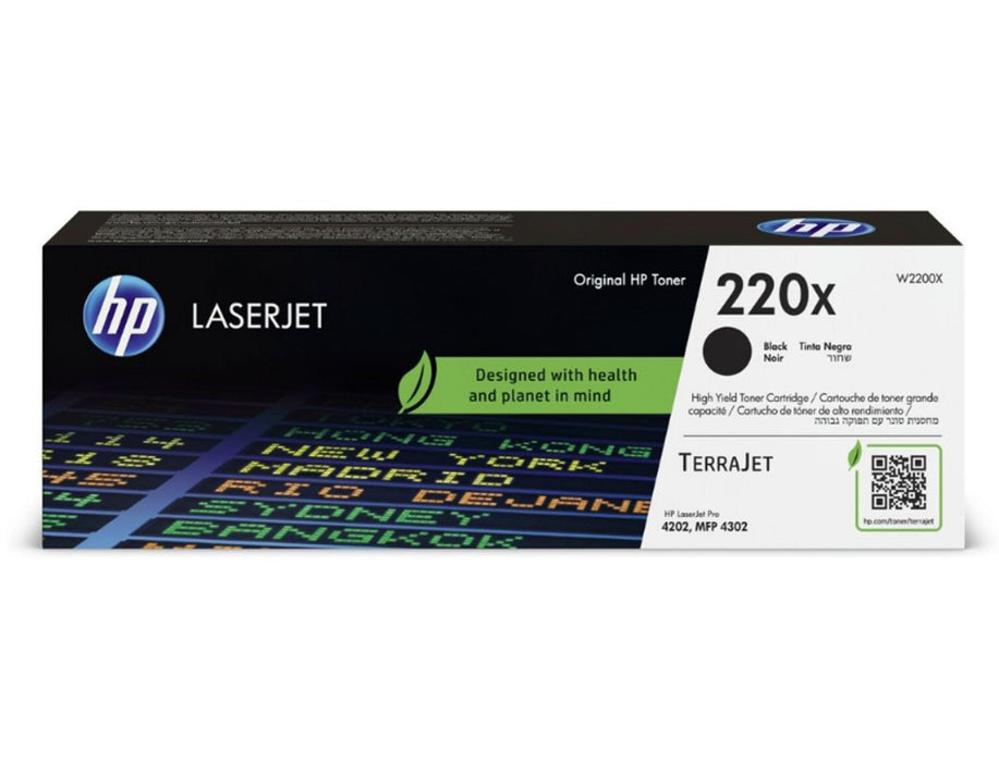 HP 220X W2200X High Yield Black Toner Cartridge (original)