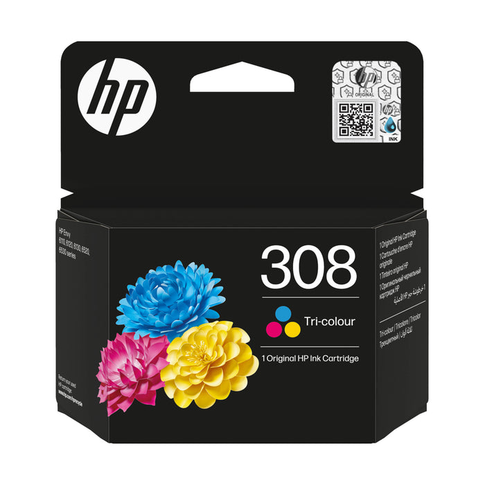HP Original 308 (7FP20UE) Std Capacity Colour Ink Cartridge