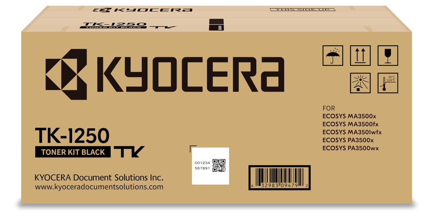 Kyocera TK-1250 Black Toner