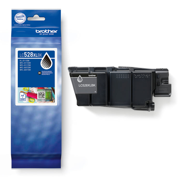 Brother Original LC-528XLBK Black Ultra High Yield Ink Cartridge
