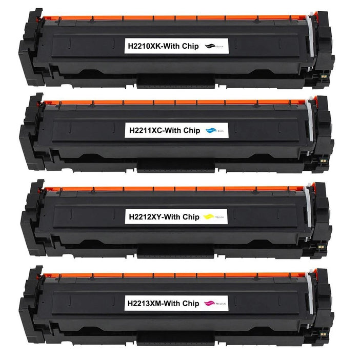HP 207X W2210/1/2/3X Multipack Toner Cartridges (Dynamo Compatible)