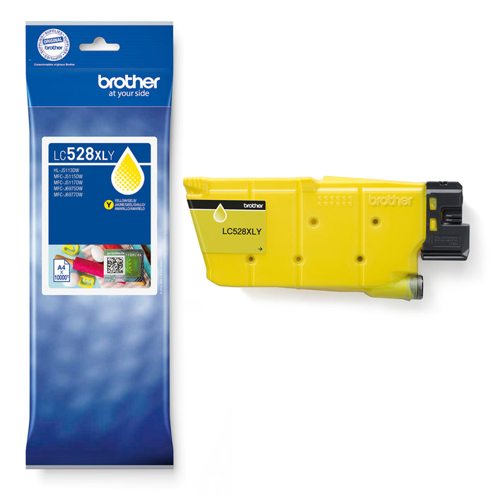 Brother Original LC-528XLY Yellow Ultra High Yield Ink Cartridge