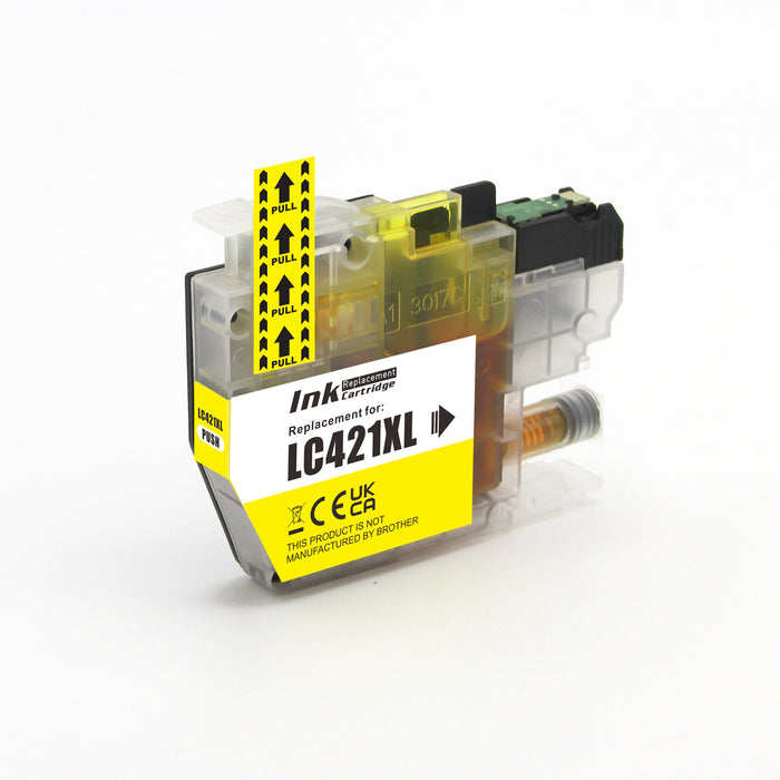 Brother LC-421XLY Yellow Ink Dynamo