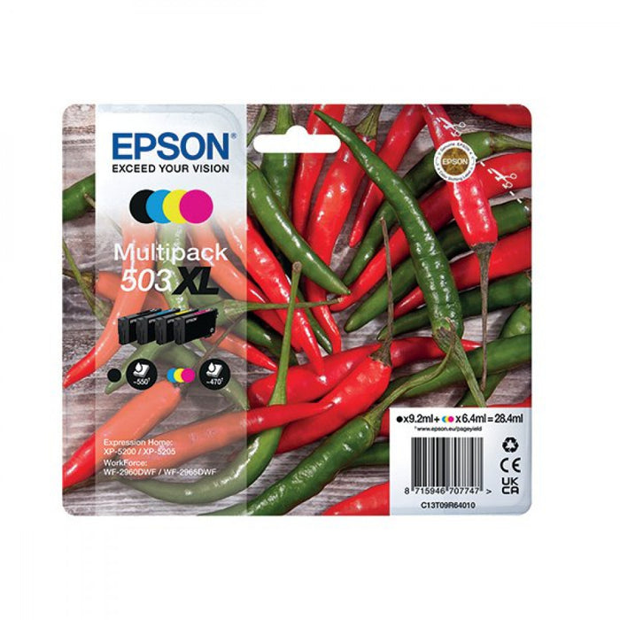 Epson Orginal 503XL Multipack Ink Cartridge