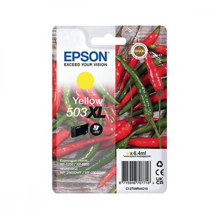 Epson Orginal 503XL Yellow Ink Cartridge (C13T09R44010 )