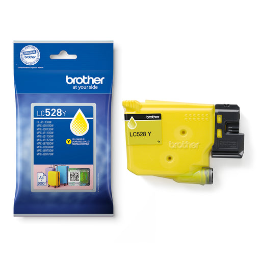 Brother Original LC-528Y Yellow Super High Yield Ink Cartridge