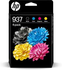 HP Original 937 Multipack (KCYM) Ink Cartridge (6C400NE)