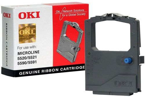 OKI 01126301 Printer Ribbon (4 million characters) for OKI ML5520/5521, ML5590/5591 Printers