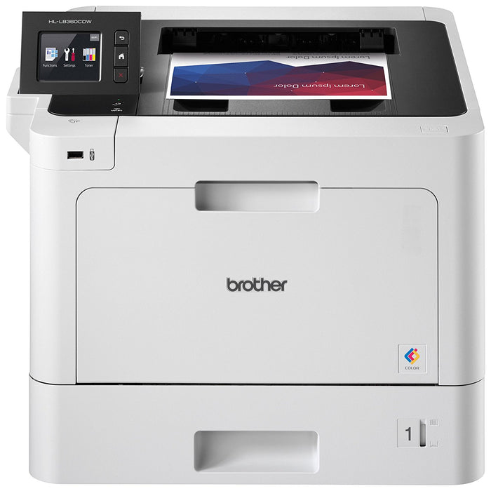BROTHER HL-L8360CDW A4 Colour Laser Printer Duplex Wireless