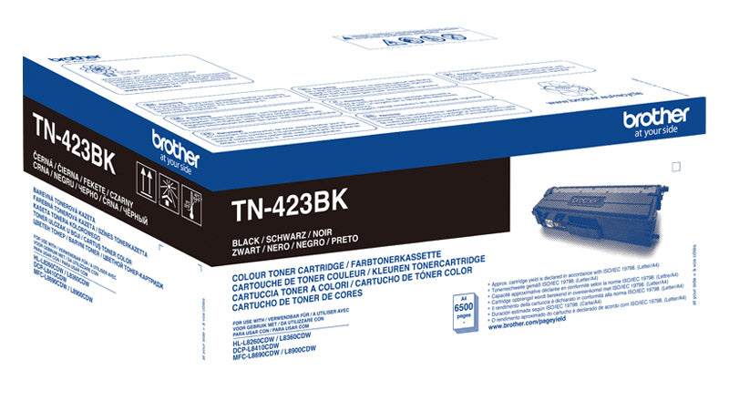 Brother TN-423BK XL Black Toner Cartridge (Original)
