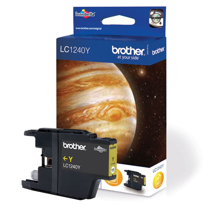 Brother LC1240Y Yellow Ink Cartridge (Original)