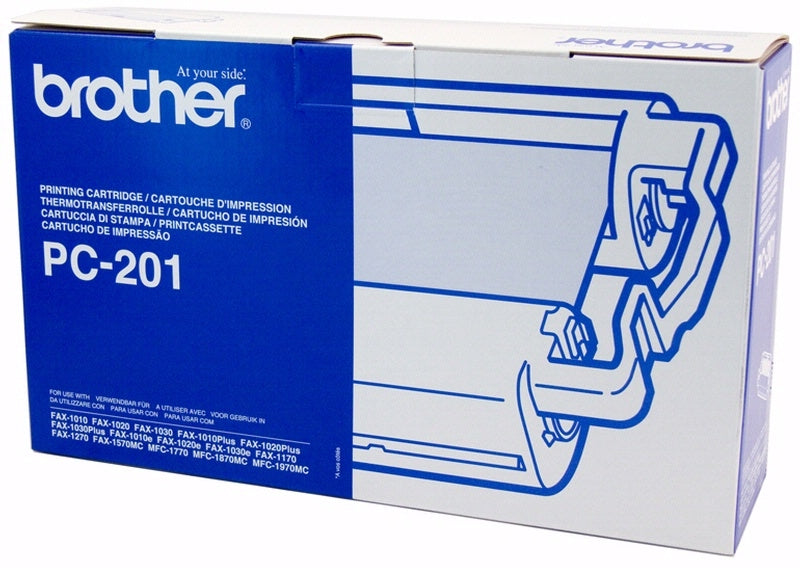 Brother PC201 Print Cassette and Roll