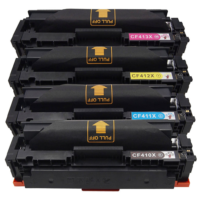 HP 508X Rainbow Toner Pack CF360X/CF361X/CF362X/CF363X (Dynamo Compatible)